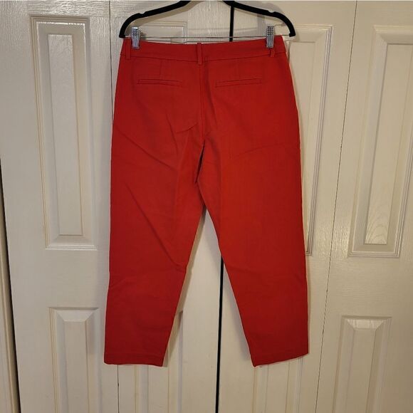 Merona red stretch ankle pants - Picture 5 of 6